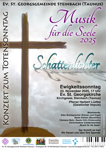 Konzert Musik für die Seele - Ev. St. Georgskirche